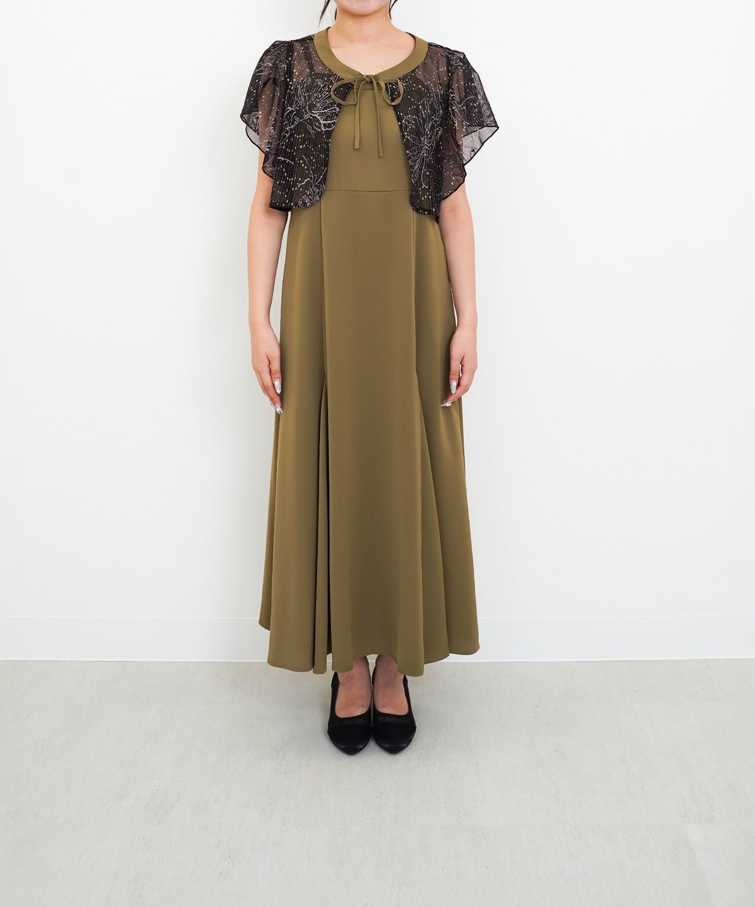 身長 155cm / 着用 M<br>普段着 S / 骨格ナチュラル