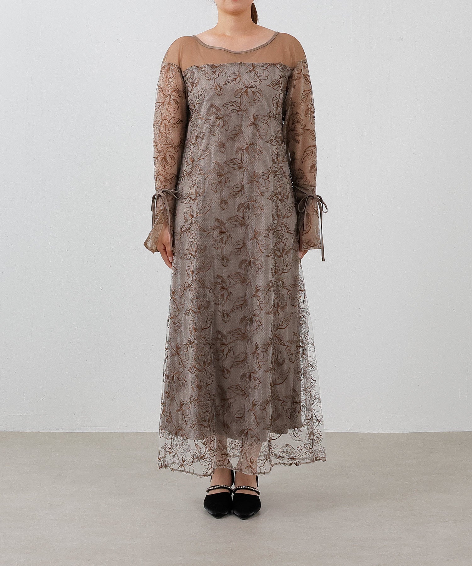 身長157cm / 着用 M<br>
普段着 M / 骨格ストレート