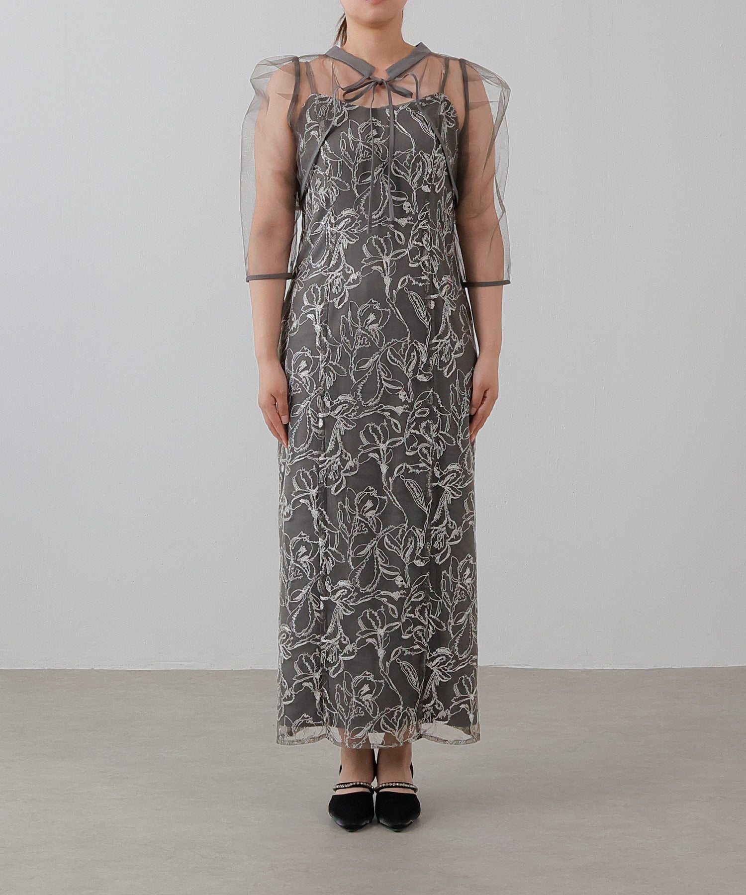 身長157cm / 着用 M<br>
普段着 M / 骨格ストレート