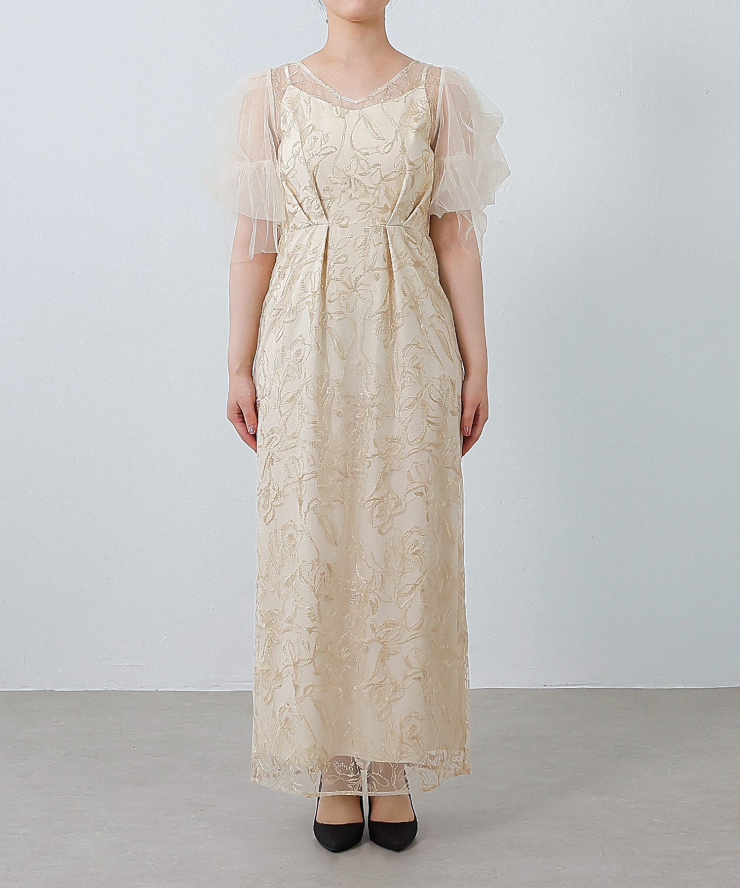 身長162cm / 着用 L
普段着 M / 骨格ストレート