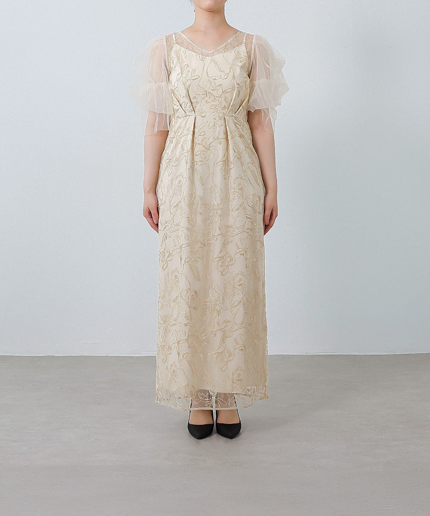 身長 162cm / 着用 L<br>普段着 M / 骨格ストレート