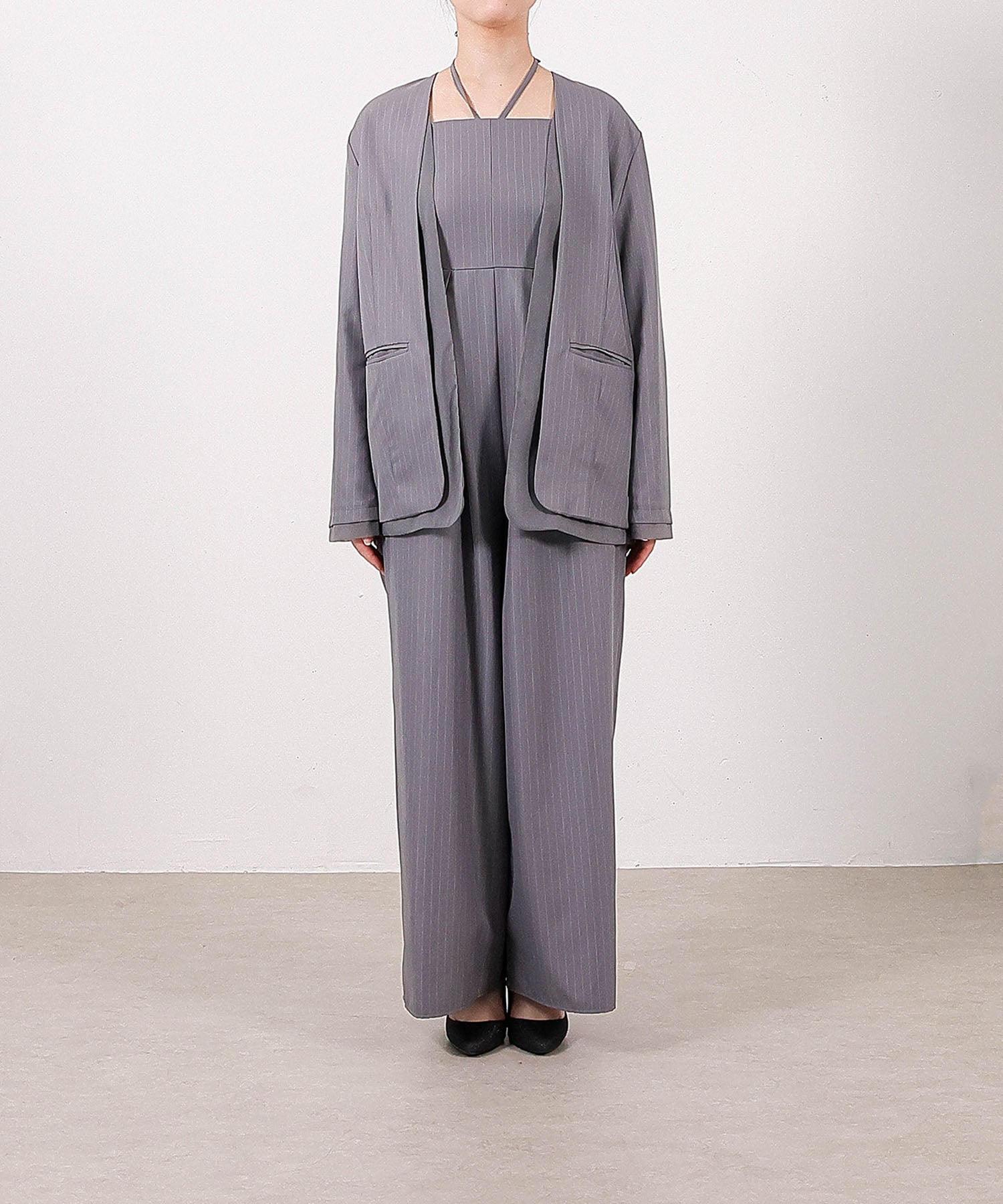 身長162cm / 着用 M<br>
普段着 M / 骨格ストレート