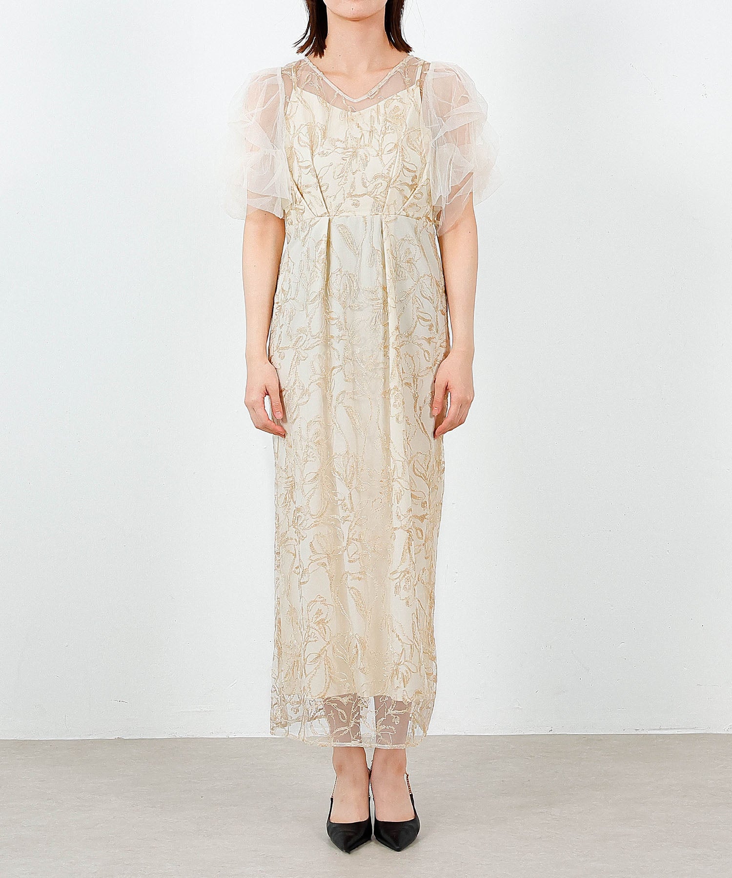 身長165cm / 着用 M<br>
普段着 M / 骨格ウェーブ