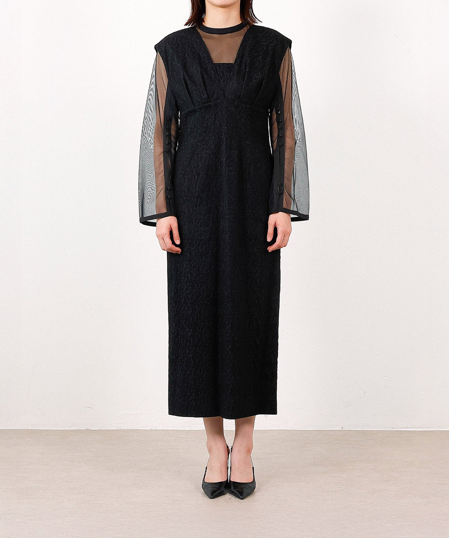 身長165cm / 着用 S<br>
普段着 M / 骨格ウェーブ