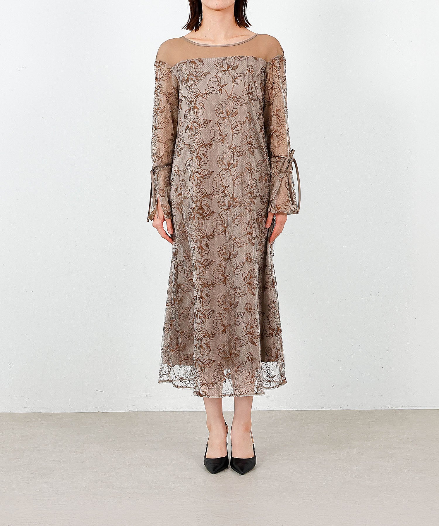 身長165cm / 着用 S<br>
普段着 M / 骨格ウェーブ