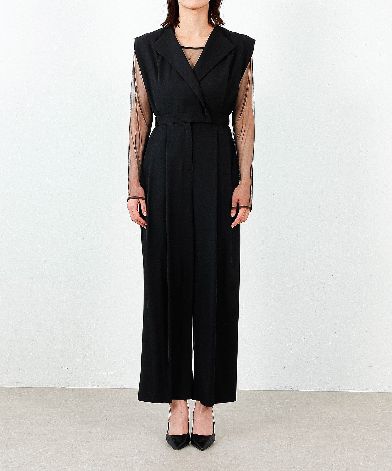 身長165cm / 着用 S<br>
普段着 M / 骨格ウェーブ