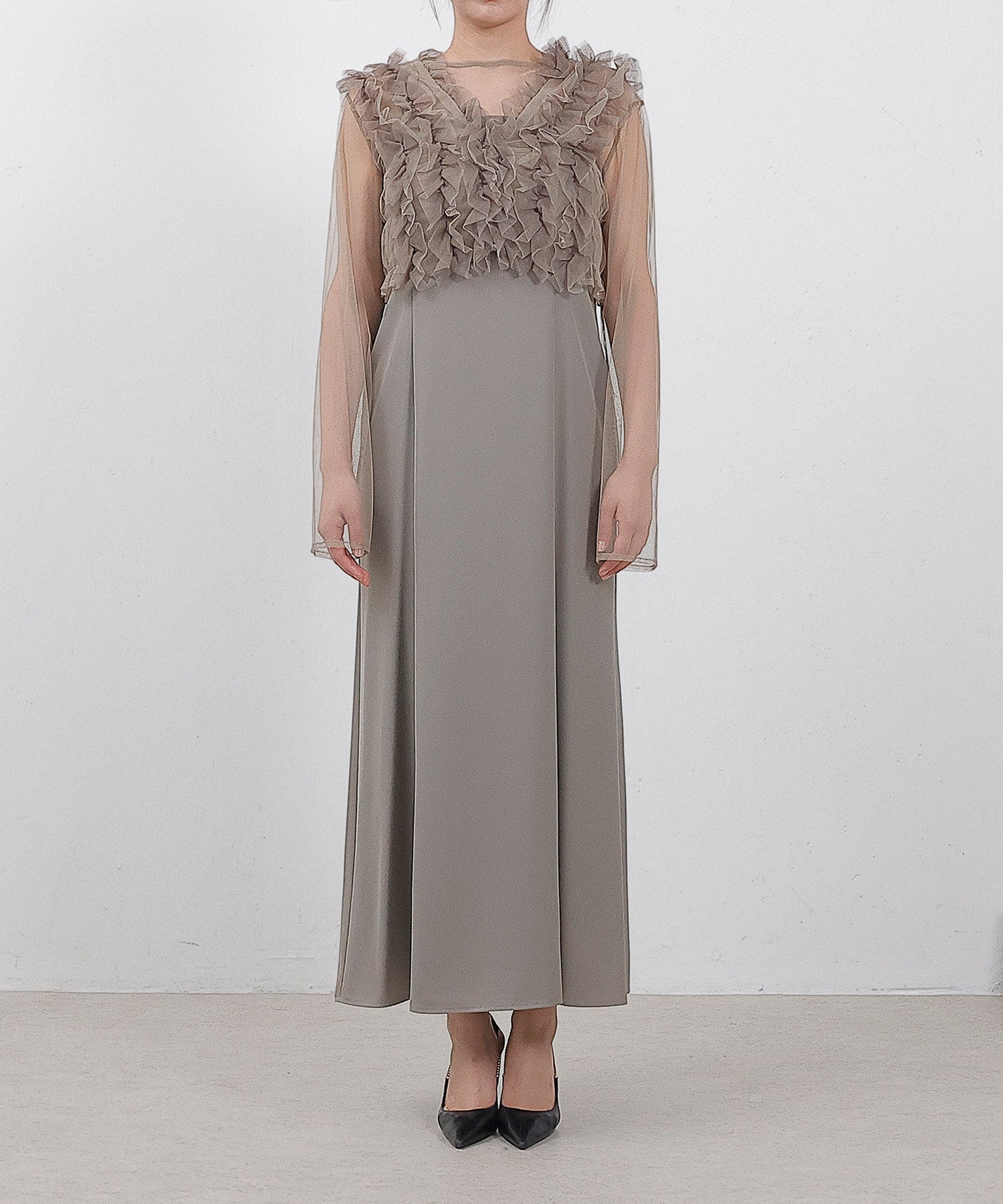 身長169cm / 着用 L<br>
普段着 L / 骨格ナチュラル