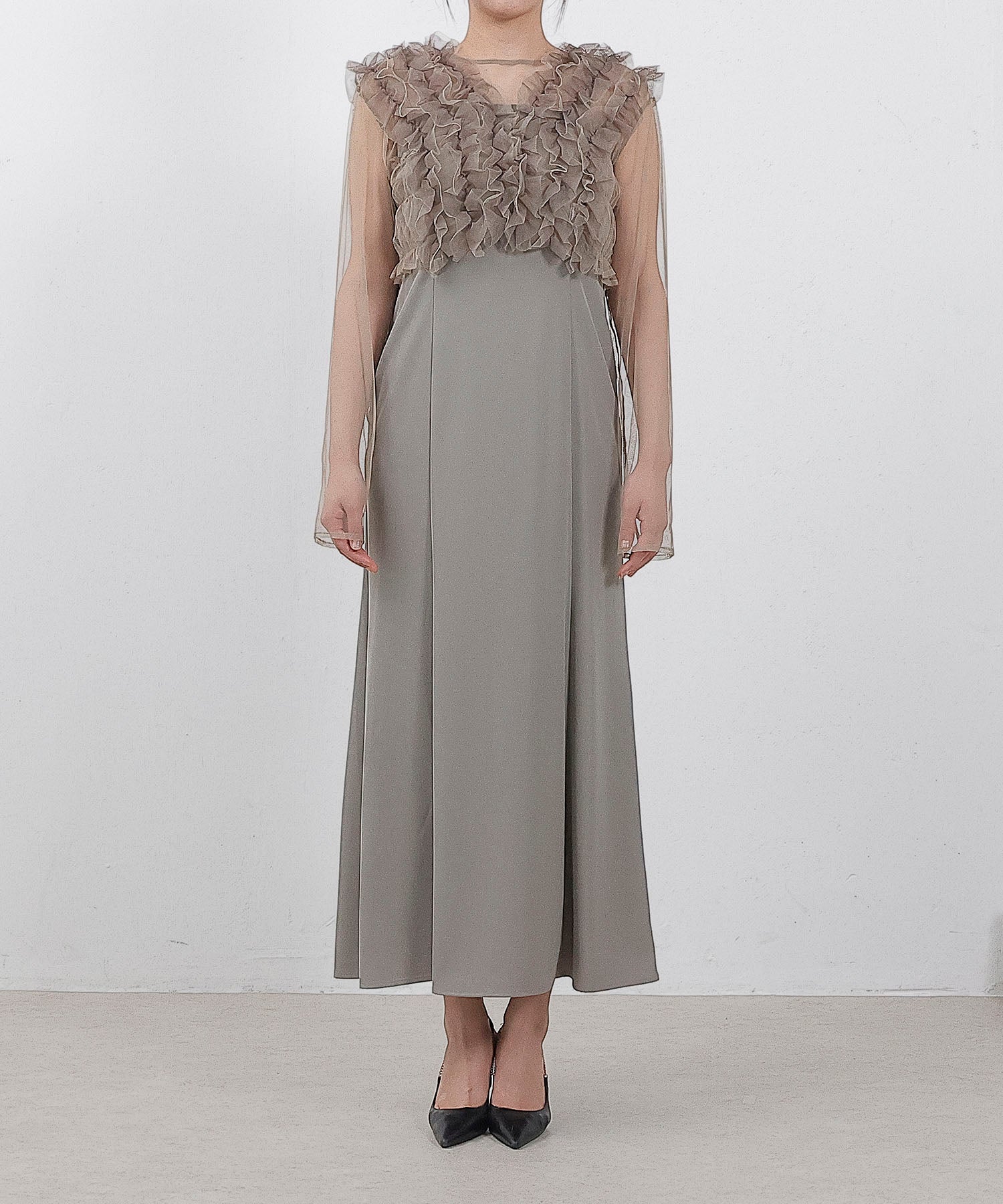 身長169cm / 着用 M<br>
普段着 L / 骨格ナチュラル