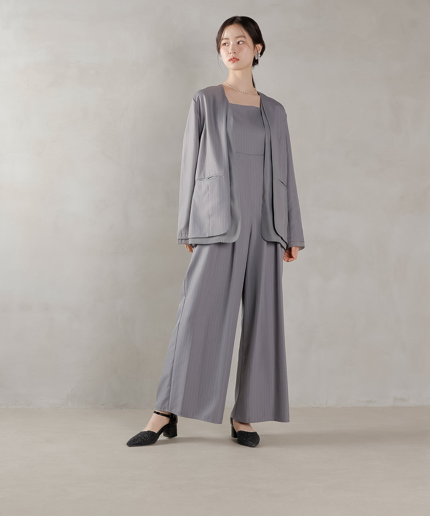 170cm / 着用 M / グレー