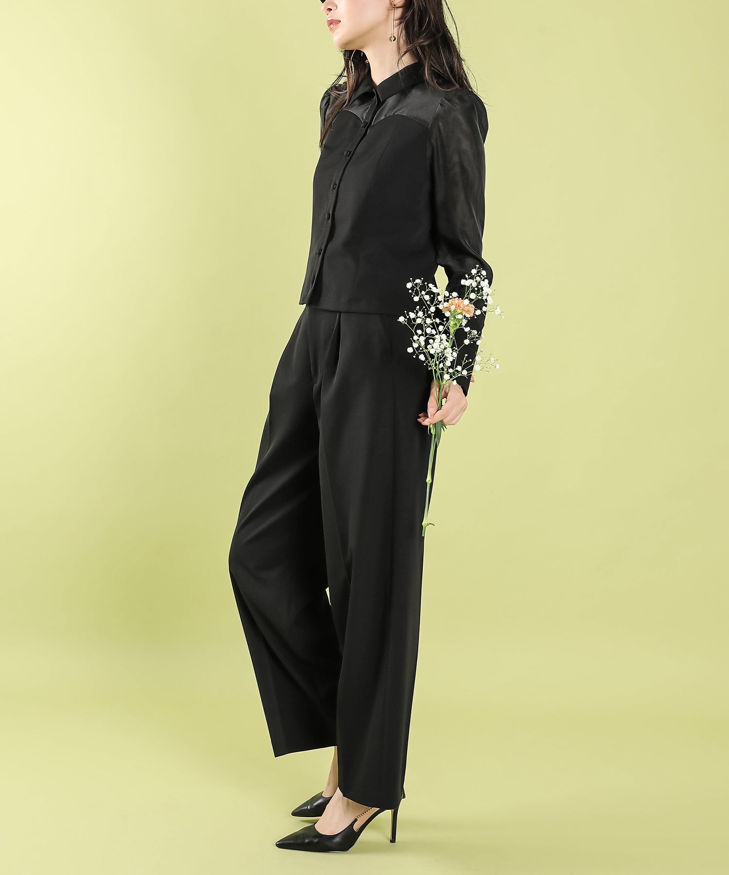 167cm / 着用 M / ブラック