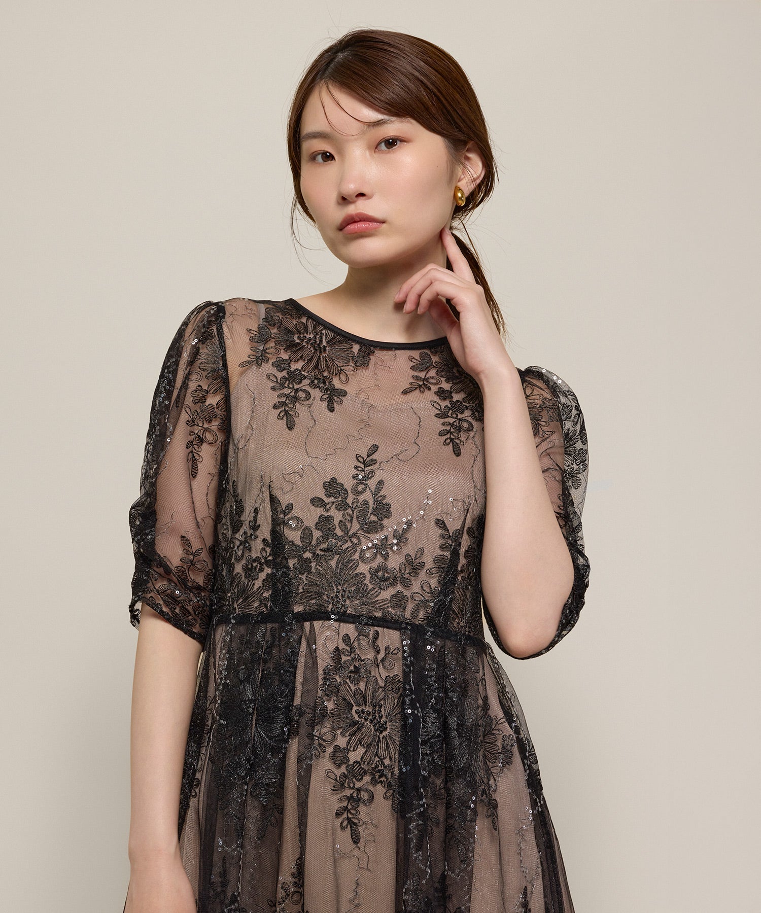 167cm / 着用 M / ブラック