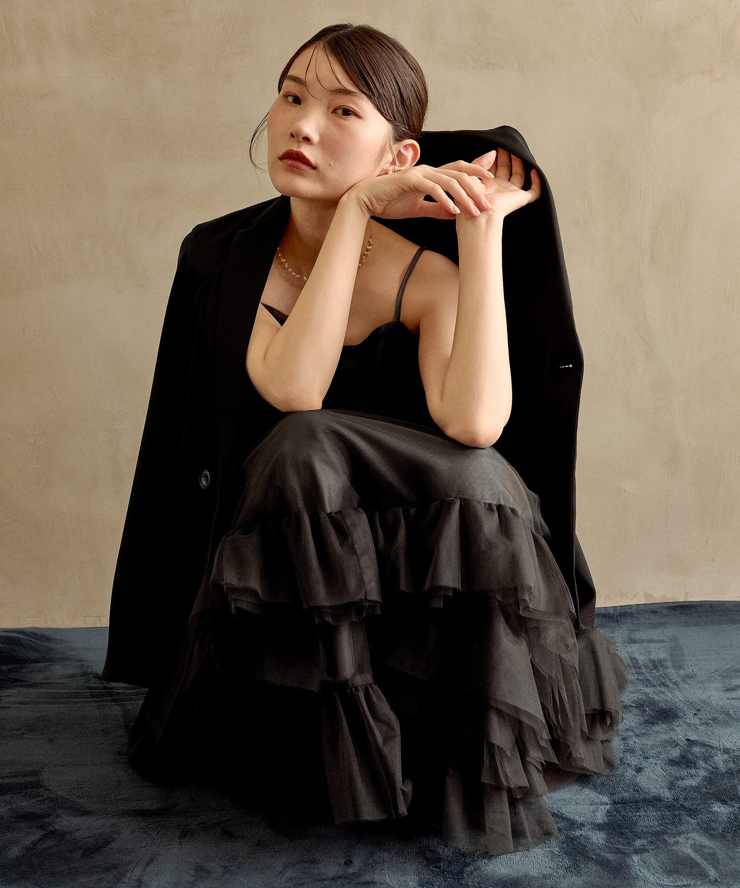 167cm / 着用 M / ブラック