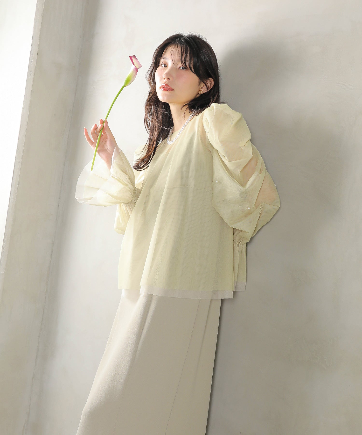 マルチウェイパールチュールボレロ キャミワンピース 2点セット