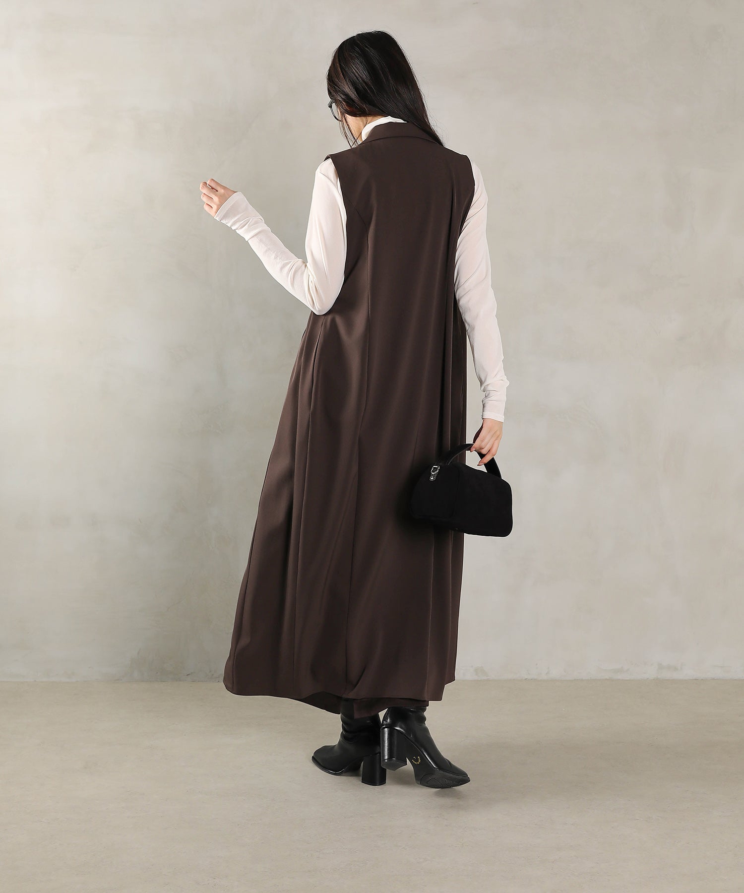 ロングジレ ワンピース チュール トップス スカート 3点セット ドレス