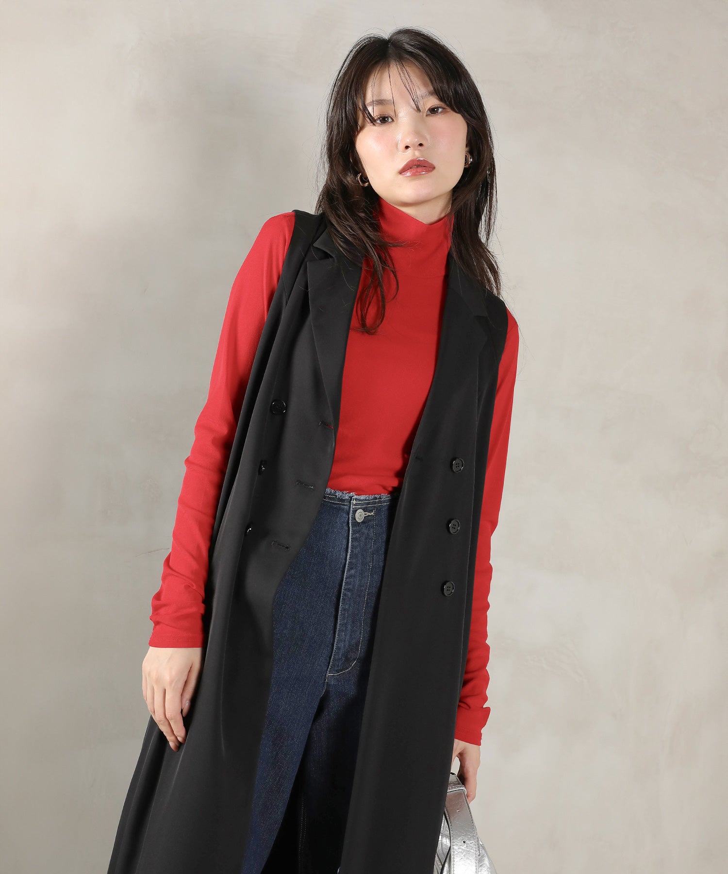 ロングジレ ワンピース チュール トップス スカート 3点セット ドレス