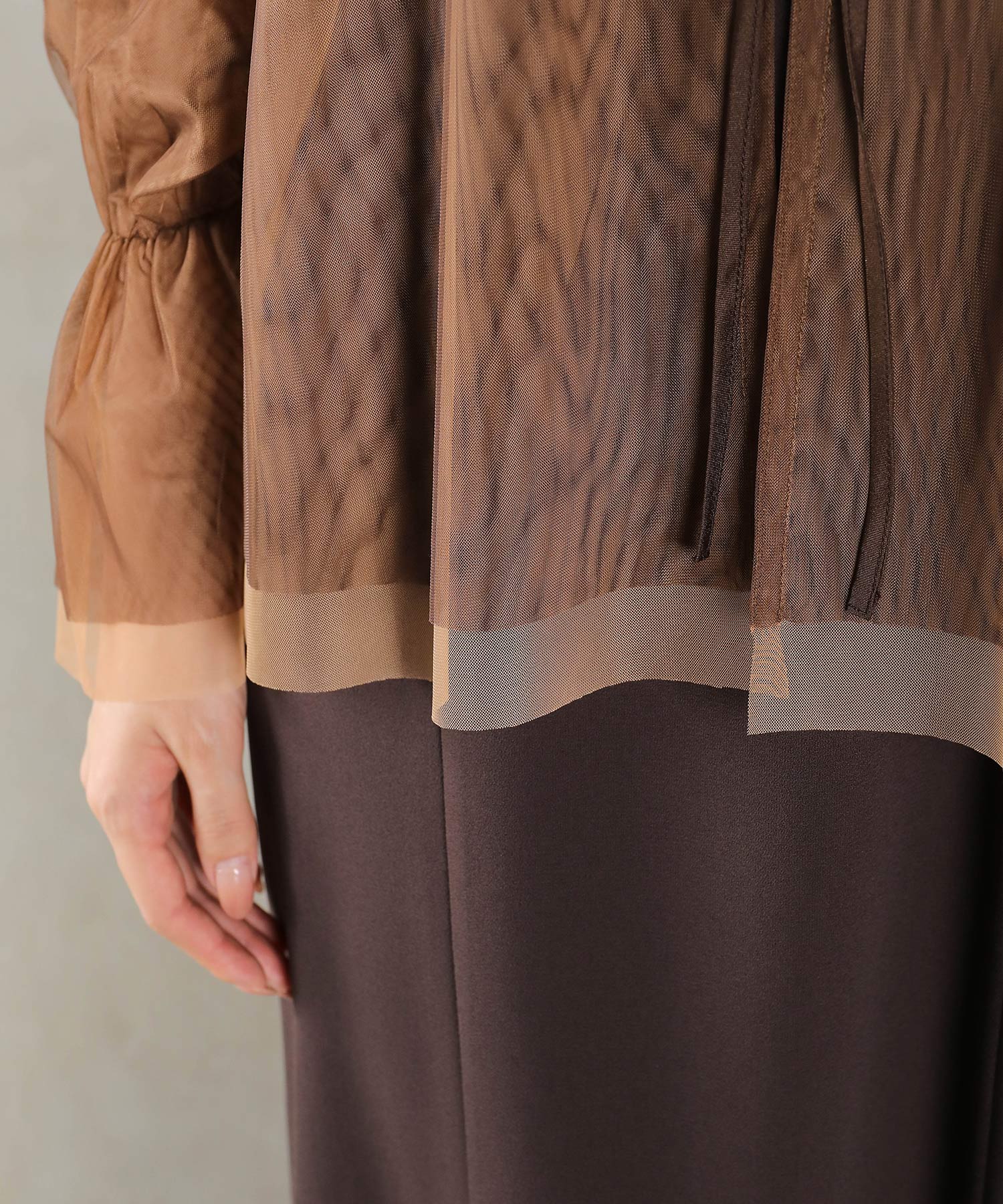 マルチウェイパールチュールボレロ キャミワンピース 2点セット