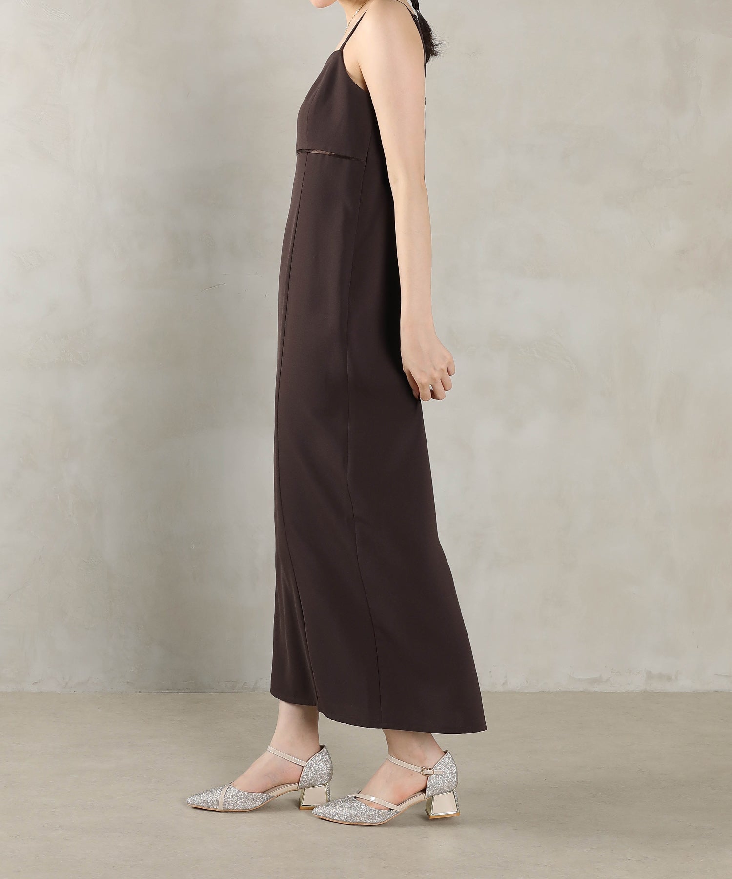 マルチウェイパールチュールボレロ キャミワンピース 2点セット