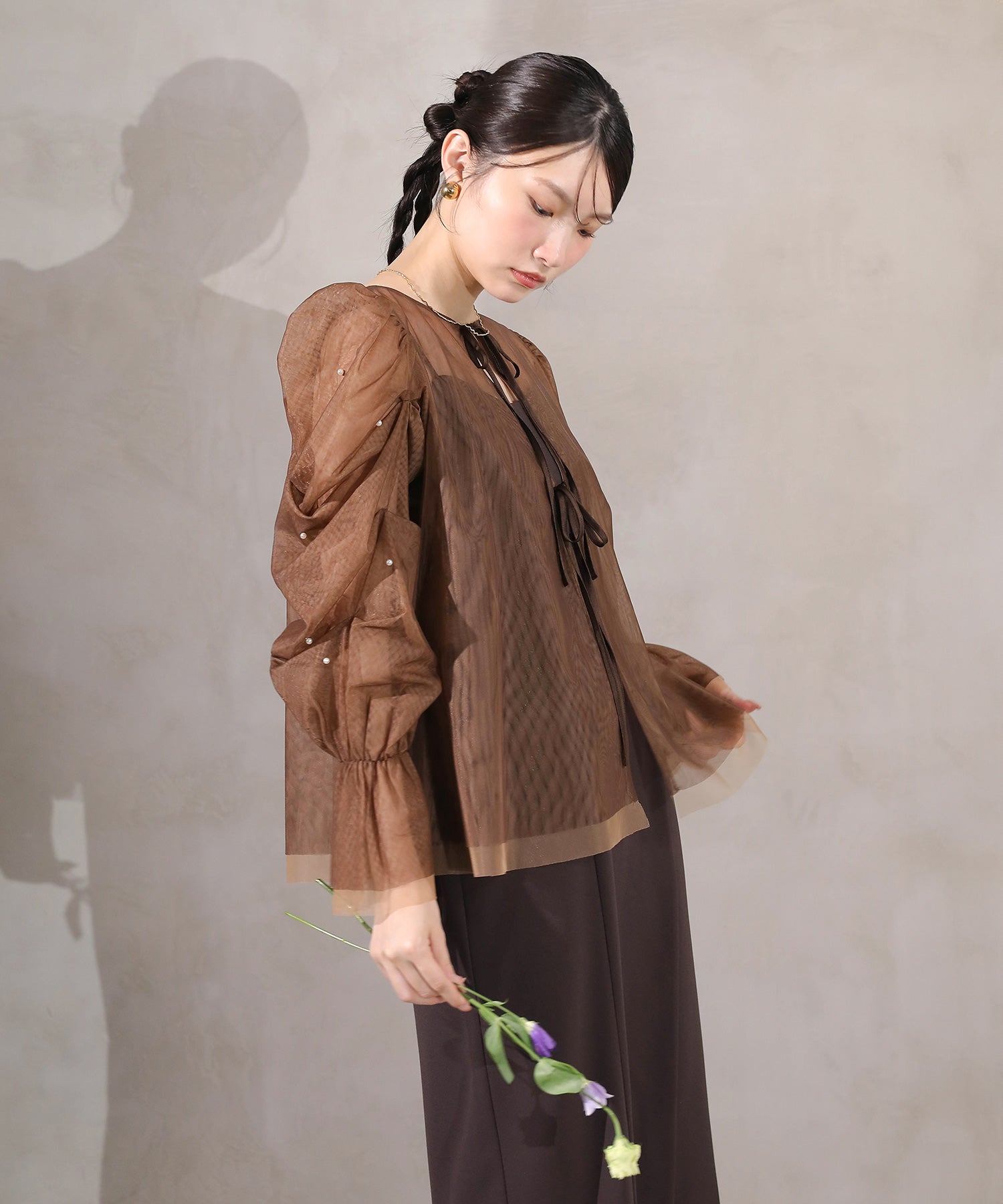 マルチウェイパールチュールボレロ キャミワンピース 2点セット