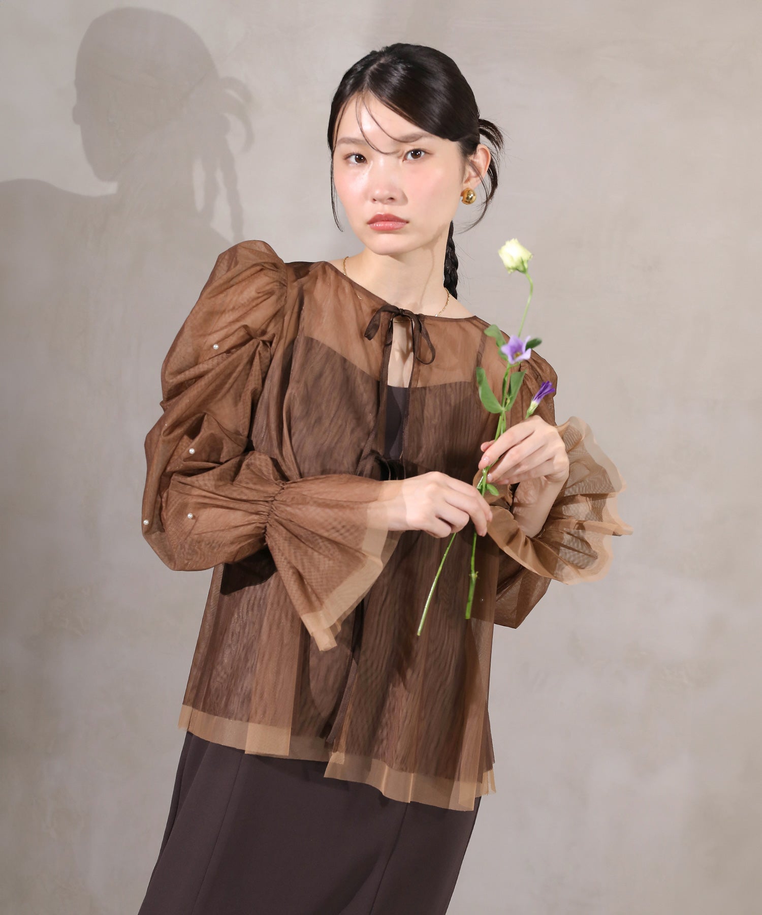 マルチウェイパールチュールボレロ キャミワンピース 2点セット