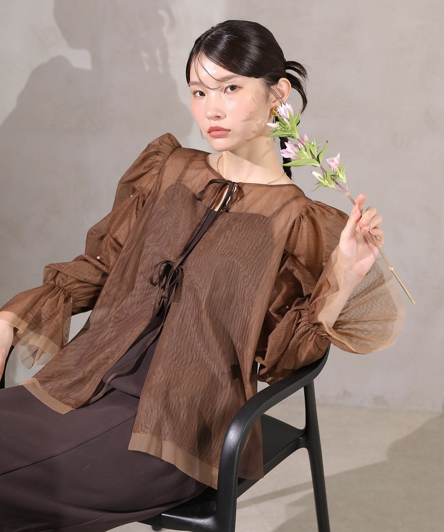 マルチウェイパールチュールボレロ キャミワンピース 2点セット