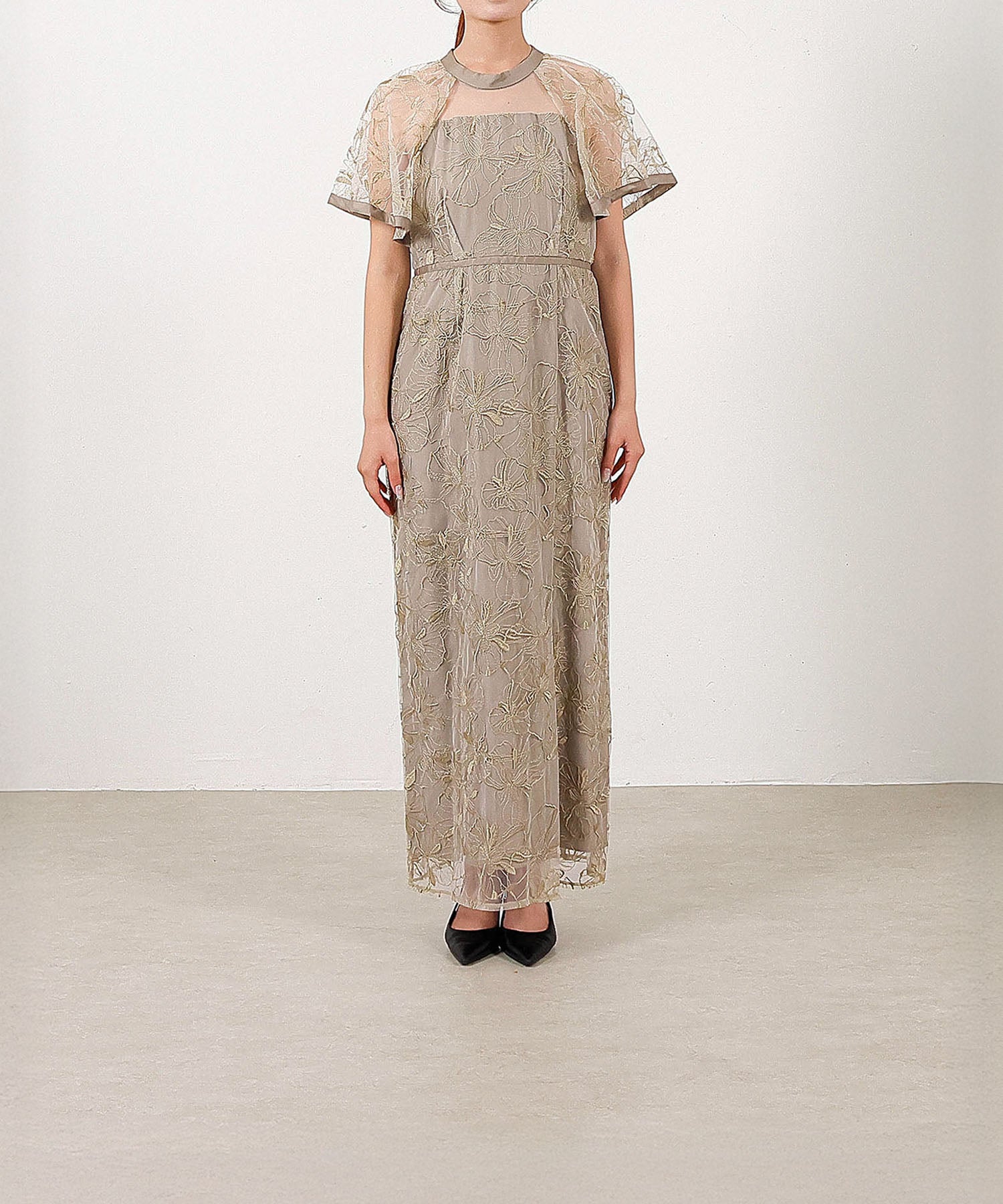 身長154cm / 着用 M<br>
普段着 SS or S / 骨格ウェーブ