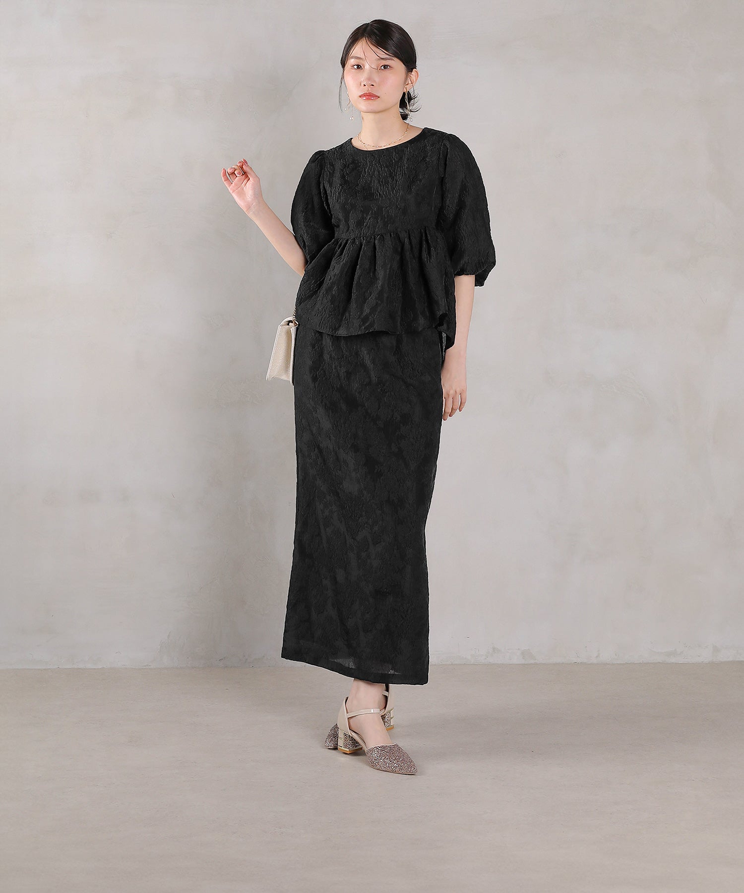 167cm / 着用 M / ブラック