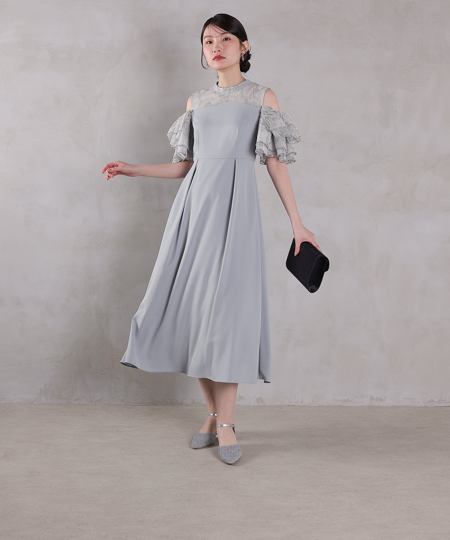 167cm / 着用 M / ブルーグレー