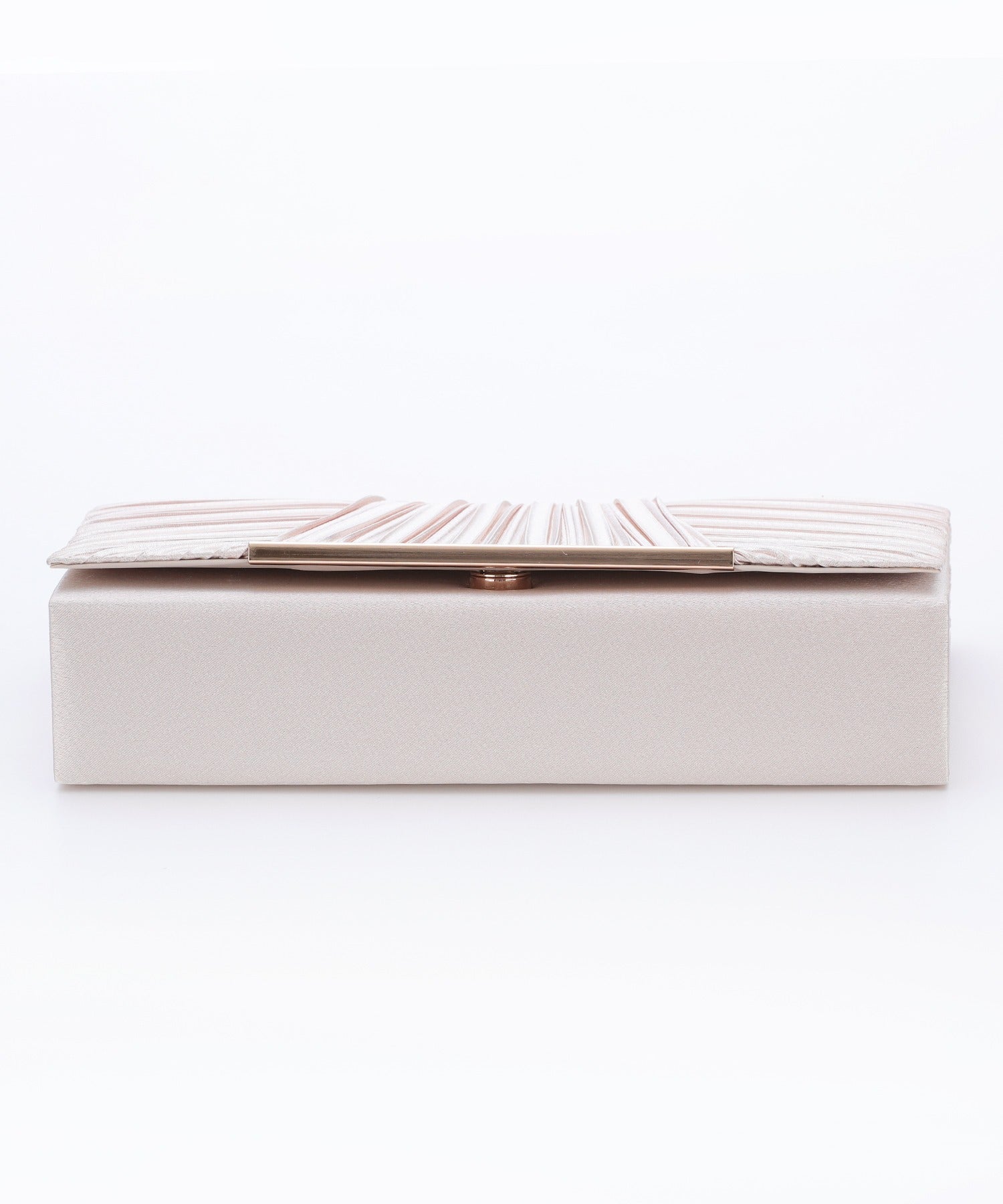 2WAY サテンプリーツ上品 パーティーバッグ