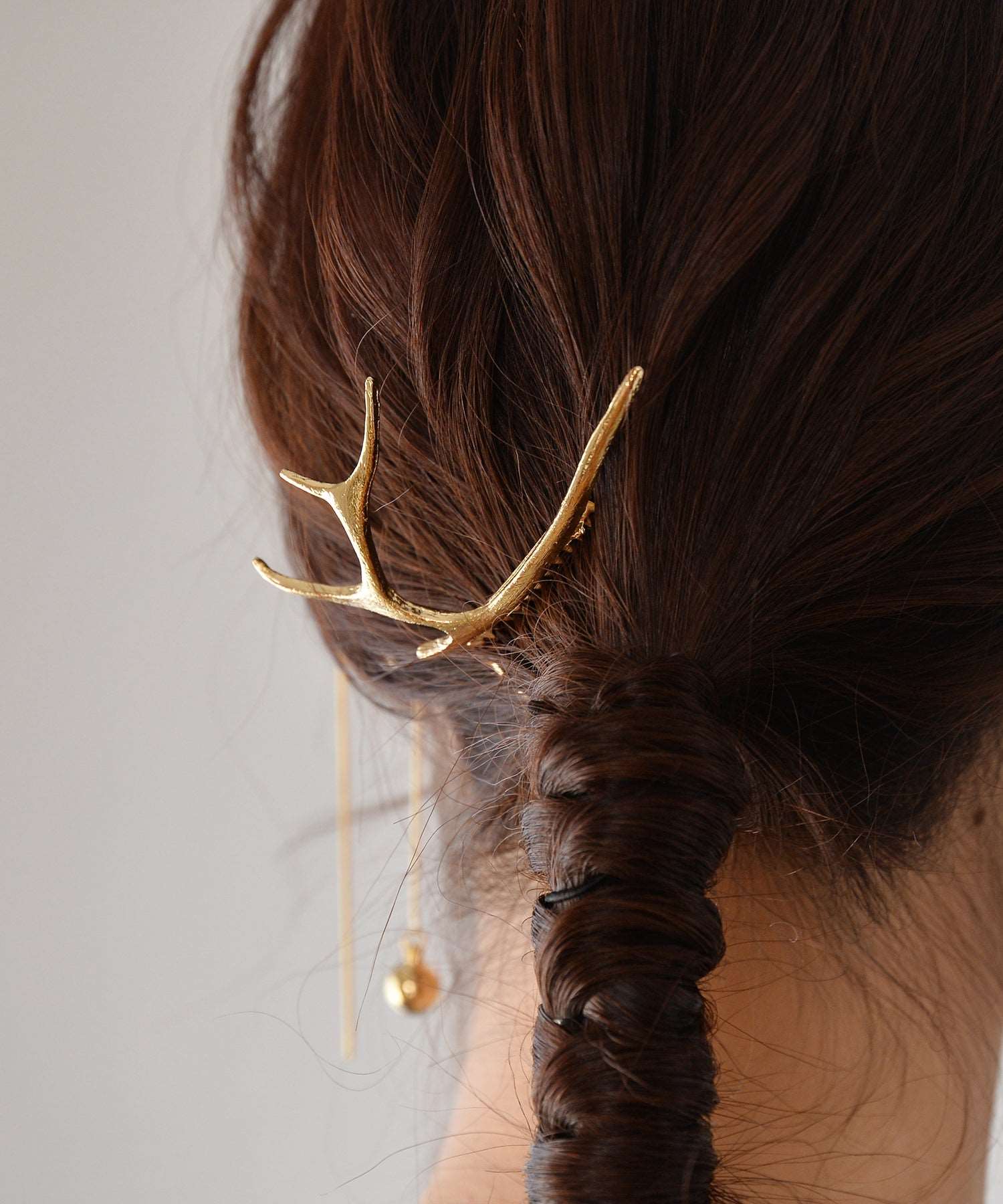 ゴールド シルバー メタル ヘアコーム