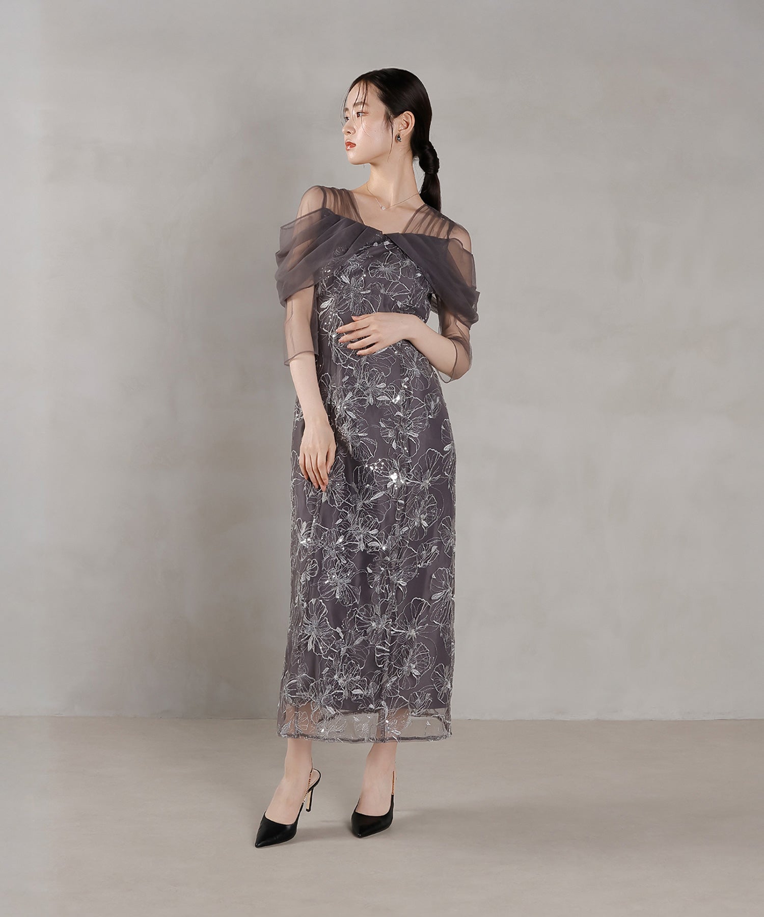 170cm / 着用 M / チャコール