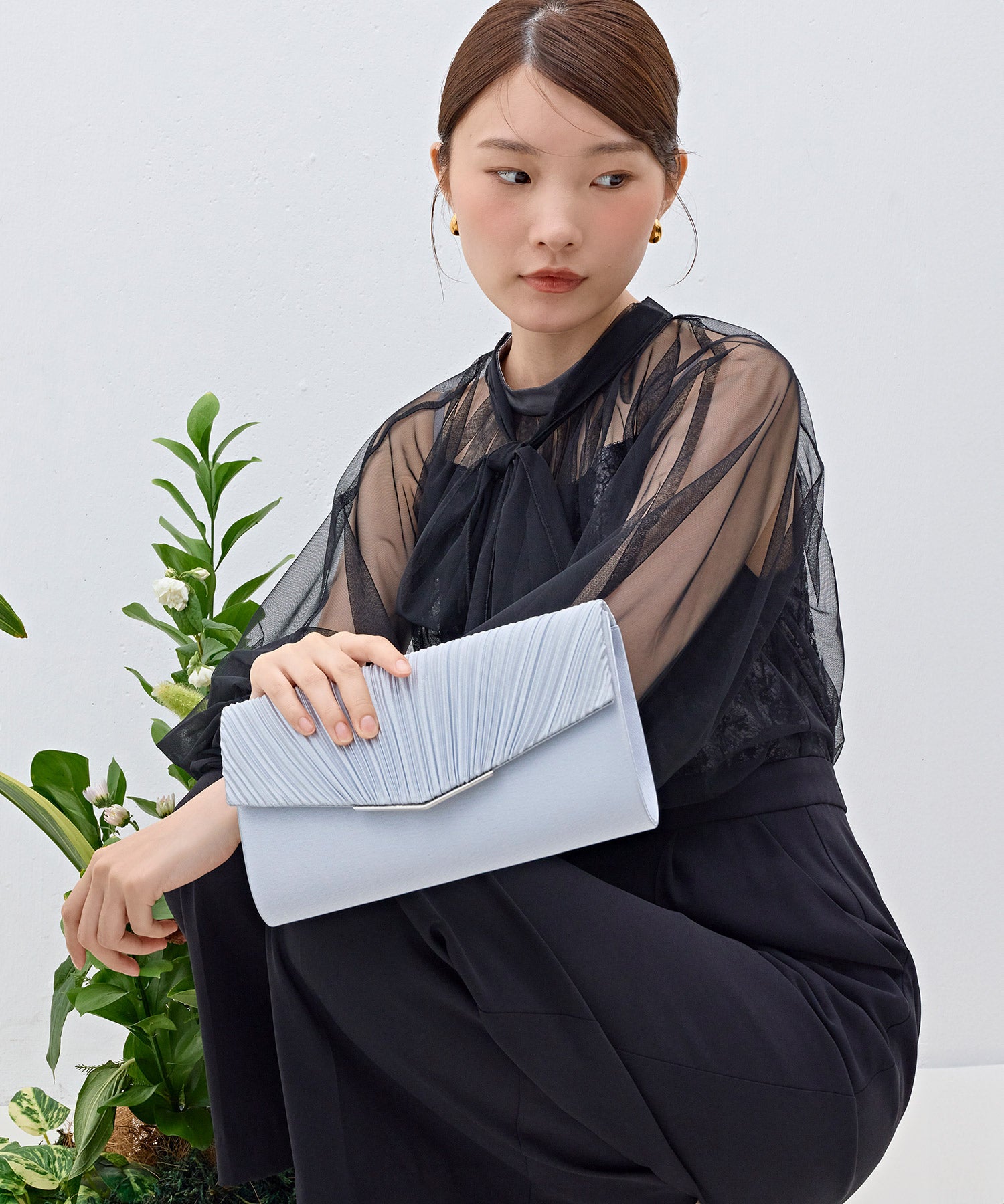 クラッチ＆ショルダー パーティーバッグ 結婚式 お呼ばれ オケージョン