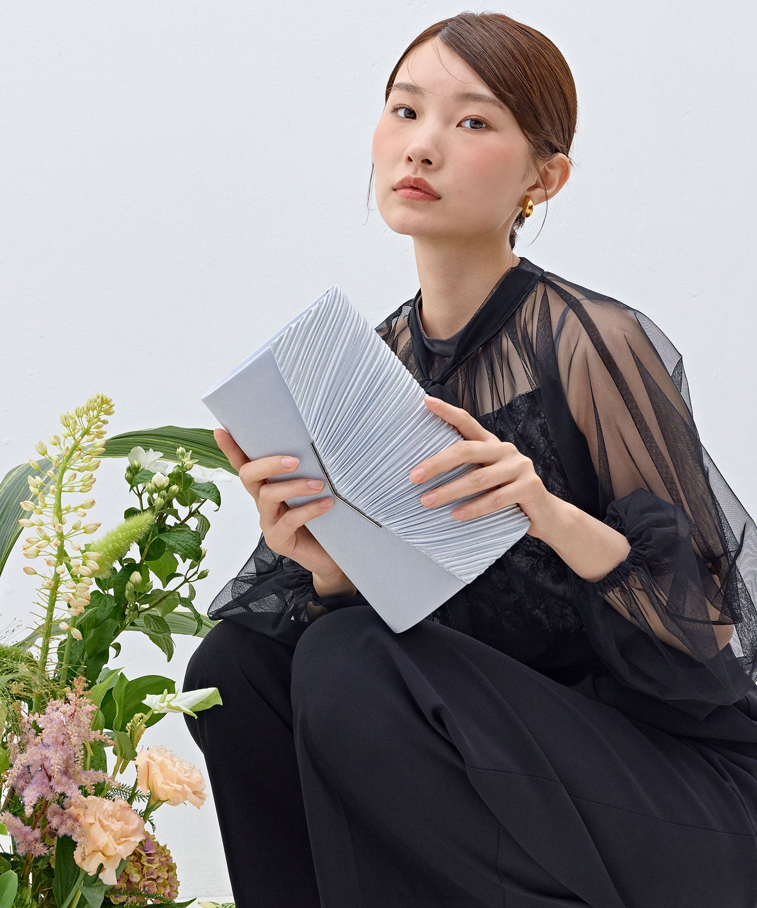 クラッチ＆ショルダー パーティーバッグ 結婚式 お呼ばれ オケージョン